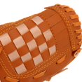 thumbnail image 3 of Sport Baseball Gloves PVC Brown Baseball Pitcher Mitt for Children Adult Training Outdoor, 3 of 8