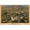 thumbnail image 1 of 24"x36" Gallery Poster, map of Richmond virginia battle Chickahominy 1862, 1 of 1