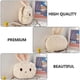 thumbnail image 3 of Beige Rabbit Messenger Bag Cross Body Bag for Woman Use Plush Shoulder, 3 of 4