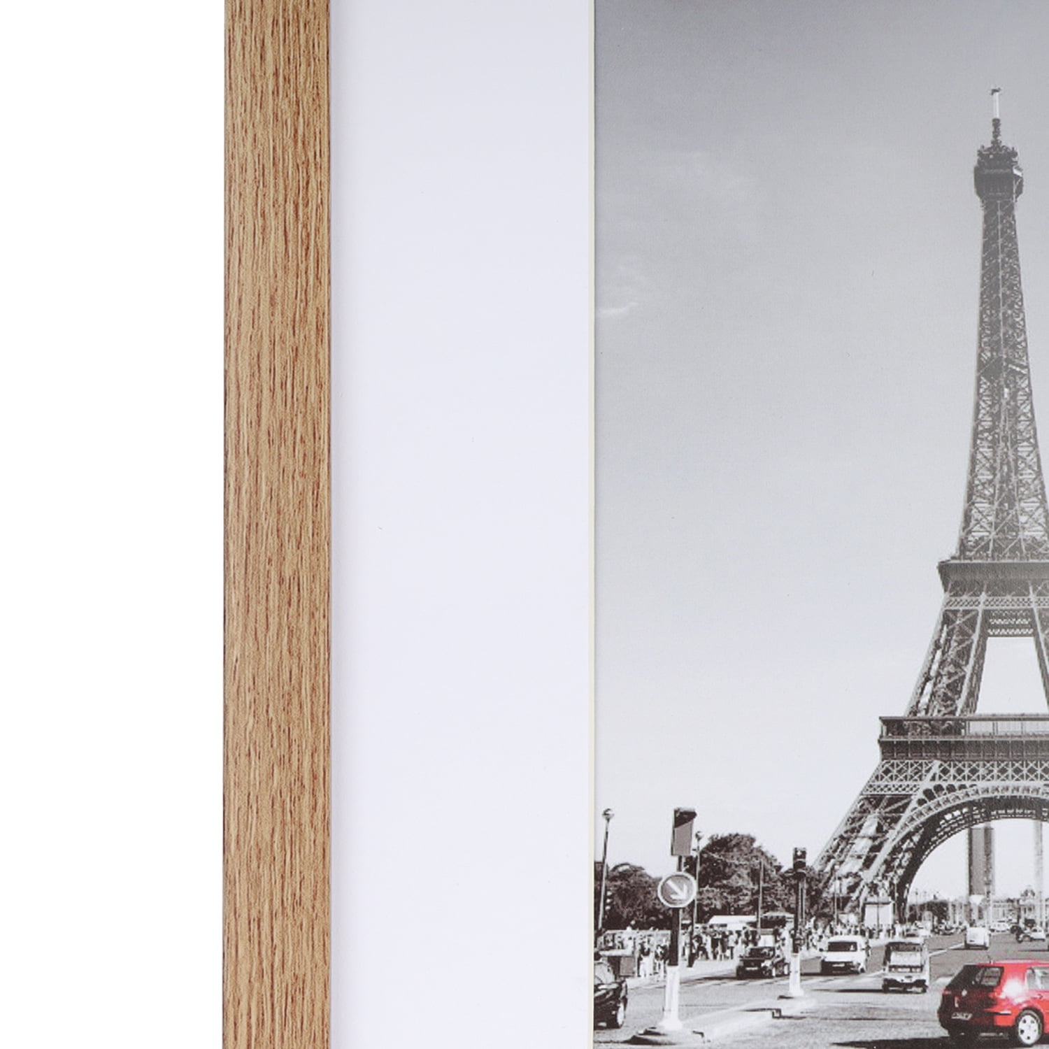 Scholartree 5-in-1 Contemporary Gallery Picture Frame Set, 12 x 16 Wall Picture Frames, Brown