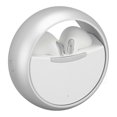 thumbnail image 2 of Wireless Bluetooth5.0 Earbuds Noise Reduction Stereo Sound Earphones Metal 360 Degree Rotatable Headphones for Music Gaming Calling Silver, 2 of 5