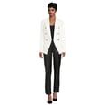 thumbnail image 4 of Attitude Unknown Women’s and Women’s Plus Ponte Blazer, Sizes XS-3X, 4 of 6
