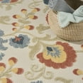 thumbnail image 4 of Nourison Aloha 9' x 12' Grey Multicolor Farmhouse Rug, 4 of 9