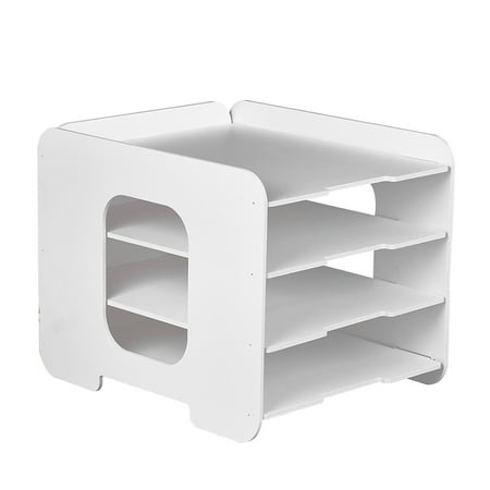 Support De Livre De Livre Organisateur De Bureau Rangement Pour Papeterie Etagere Rack Rangement Pour Bureau De Fichiers Artefact Multi Couche De Grande Capacite Etagere Pour Papeterie De Bureau Walmart Canada