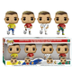 thumbnail image 1 of Paquete 4 Funkos Fútbol Cristiano Ronaldo: Portugal, Manchester, Madrid y Al Nassr, 1 of 2