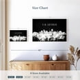 thumbnail image 4 of Elephant Stock San Antonio Skyline Bw Wall Art - Horizontal Canvas Wall Art - Living Room Wall Decor - Places Canvas - Black And Gray Decor - 24" x 16", 4 of 8