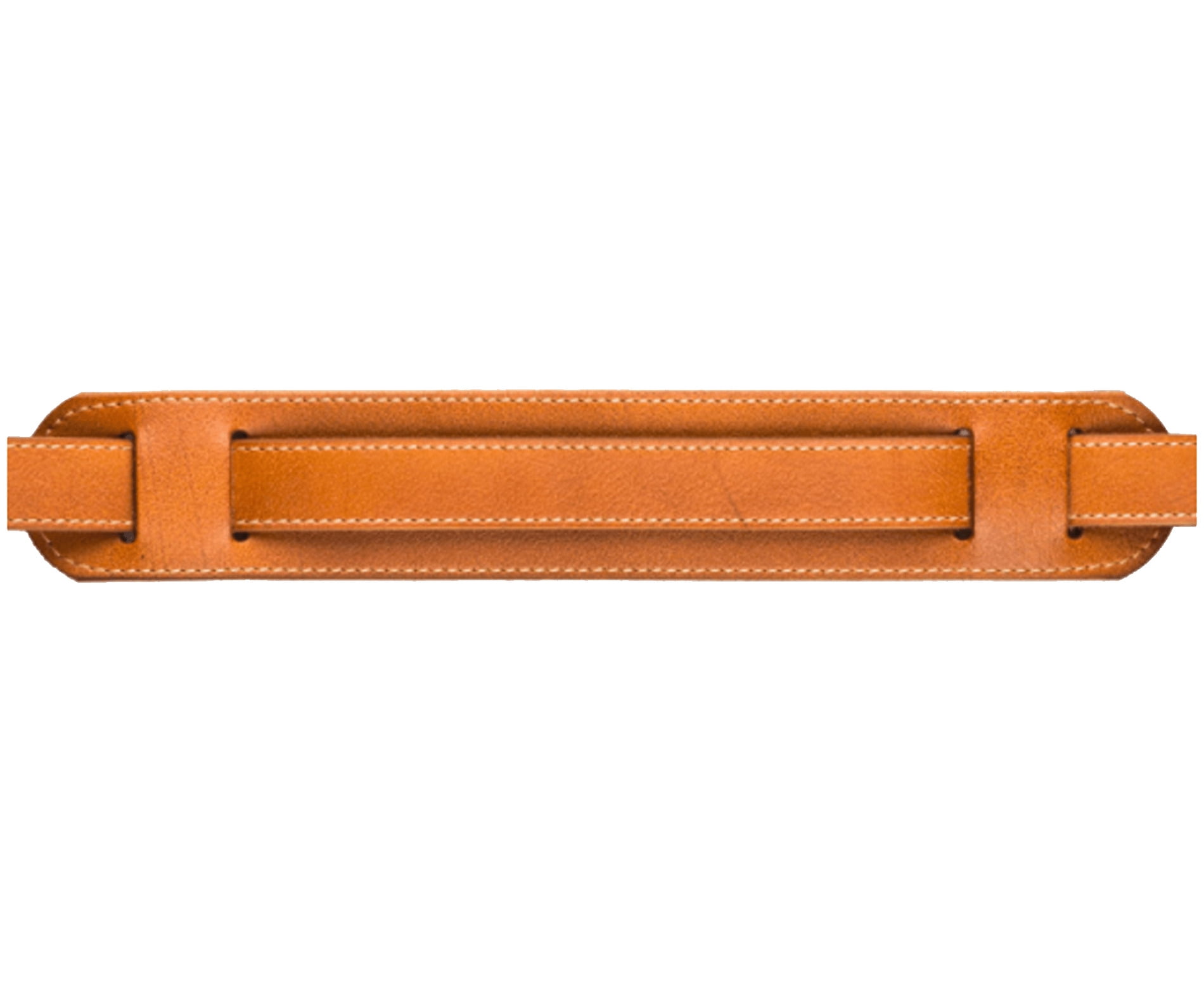 San Leandro Skinny 1-Inch Wide Leather Guitar Strap, Adjustable, LB-144 - Brown