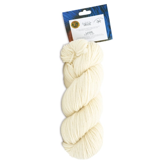 Lion Brand Fishermen's Wool Yarn Natural Dye Hank - 205 yards