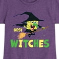 thumbnail image 3 of SpongeBob SquarePants - Best Witches - Toddler And Youth Girls Short Sleeve Graphic T-Shirt, 3 of 6