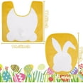 thumbnail image 3 of Dalrosia Easter Bunny Bathroom Rugs Sets with Toilet Lid Cover Non Slip Soft Washable Bath Rugs and Mats Set, 3 of 8