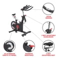 thumbnail image 4 of Bicicleta de Ciclismo de interior Suunny Health & Fitness SF-B1852 Volante de inercia trasero, 4 of 5