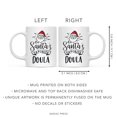thumbnail image 5 of Koyal Wholesale Santa Claus Ceramic Coffee Mug, Santa's Favorite Doula, 5 of 5