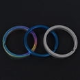 thumbnail image 4 of Ywmsfl Titanium Key Rings Side-Pushing Key Rings Quick Release Side Pushing Keyring, 4 of 11
