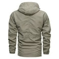 thumbnail image 4 of Men's Jacket Mid-length Casual Outdoor Hooded Plus Size Jacket Spring And Autumn Clothes, 4 of 6