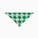 thumbnail image 3 of Conjuntos de pijamas navideños a juego para toda la familia, diseño de corazón de caramelo a cuadros verdes y blancos con cuello, 3 of 5