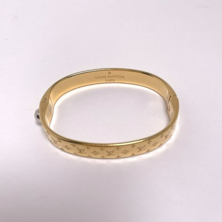 LOUIS VUITTON ブレスレット M00251 LOUIS VUITTON bracelet M00251 Gold Plated gold Cuff nanogram