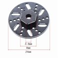 thumbnail image 4 of 4 Piezas de Disco de Freno Adaptador Hexagonal de Rueda de Metal de 9 Mm para SG 1603 SG1603 SG1604 UD1601 UD1603 UD1604 1/16 Piezas de ActualizacióN de Coche RC, 1, 4 of 5