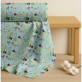 thumbnail image 4 of Soimoi Green Cotton Poplin Fabric Bottle & Wine Glass Bar Printed Fabric 1 Yard 42 Inch Wide, 4 of 7