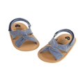 thumbnail image 2 of Baby Sandals Summer Baby Girls Solid Color Soft Sole Shoes, 2 of 6