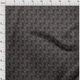 thumbnail image 4 of oneOone Georgette Viscose Brown Fabric Text Sewing Craft Projects Fabric Prints By Yard 42 Inch Wide, 4 of 5