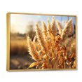 thumbnail image 2 of Designart "Beige Herbs landscape I" Landscapes Floater Framed Wall Decor, 2 of 7