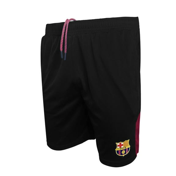 Icon Sports Youth FC Barcelona Officially Licensed Poly Soccer Shorts -02 Medium
