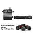 thumbnail image 3 of 9KG RC Digital Micro Servo High Sensitivity Waterproof Metal Servo for SCX10 III Crawler, 3 of 7