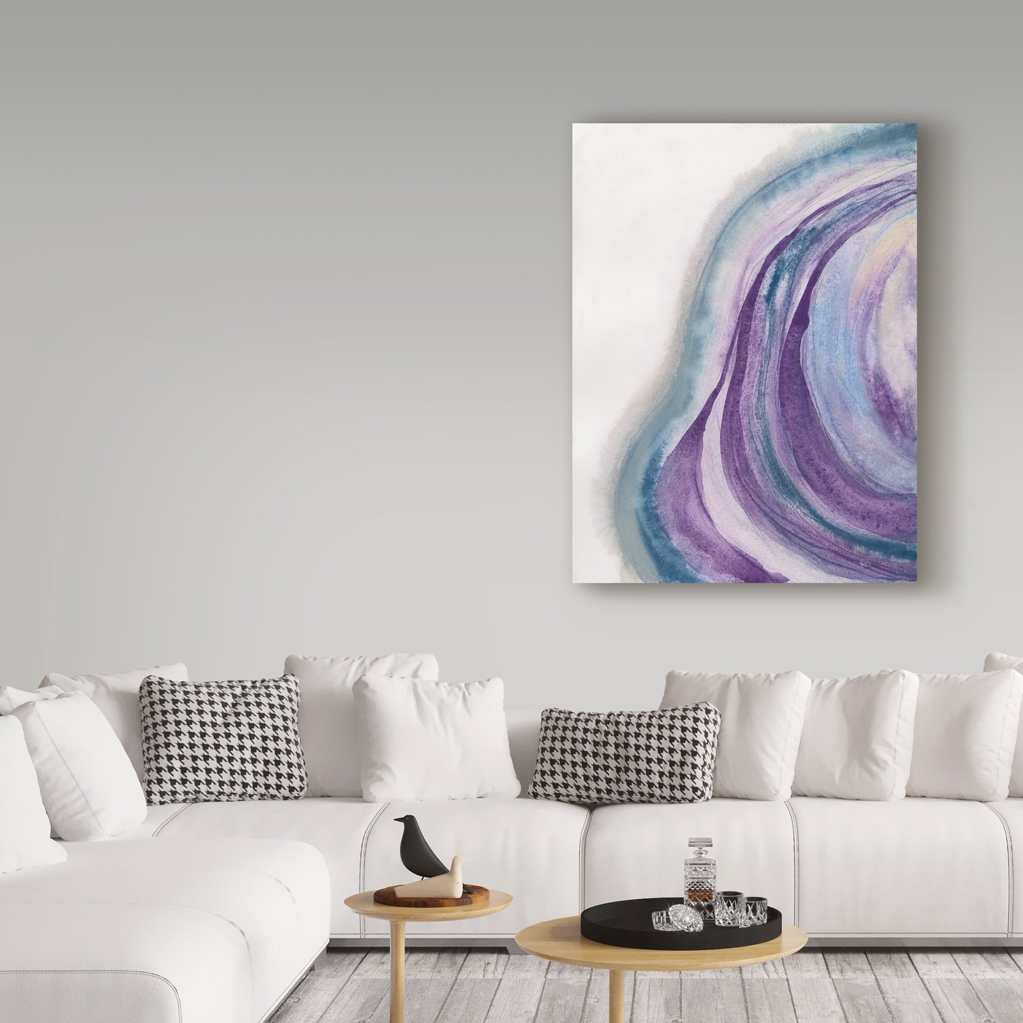 Trademark Fine Art 'Watercolor Geode I' Canvas Art by Chris Paschke
