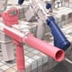 thumbnail image 2 of Pistolas de agua eléctricas M4, pistolas de agua automáticas para niños de 8 a 12 años, potentes pistolas de agua de hasta 32 pies, 2 of 5