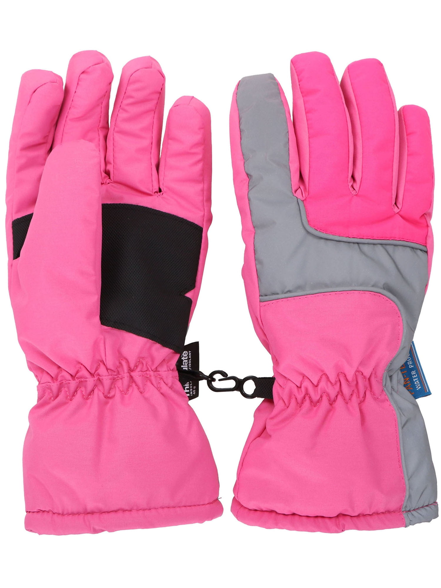 Kids Youth Teens Ski Gloves Cold Weather Waterproof 3M Lined Girls Boys