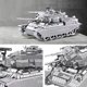thumbnail image 2 of Juego de maquetas de tanque 3D de metal Piececool Centurion Afv, 172 unidades, 2 of 7