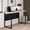 Black & White, variant on 47.6-Inch Simple & Stylish Universal Desk, Ideal for Office, Apartment & Bedroom,white