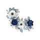 thumbnail image 2 of Car Decoration Stickers Romantic Rose Wall Stickers Bathroom Tiles Waterproof Stickers, 2 of 6