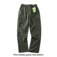 thumbnail image 2 of Shell Pants Hiking Trousers Camping Outfit Protector Multipurpose Hiking Trousers Fine Multi Bag Overalls Solidness Hunting Equipment Green L, 2 of 9
