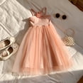 thumbnail image 4 of Huowey Toddler Baby Girls Tutu Dress Solid Color Sleeveless Spaghetti Strap Suspenders Dress Flowers Patchwork Tiered Princess Party Dance Birthday Clothes Breathable Summer Dresses,Pink,4-5 Years, 4 of 4