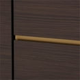 thumbnail image 6 of Bowery Hill Contemporary Wood TV Stand for TVs up to 63" in Dark Brown/Gold, 6 of 10