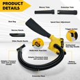 thumbnail image 6 of Cordless Leaf Blower for Dewalt 20V Max Battery with Brushless Motor, 6 of 7