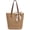 A-Brown, variant on Large Straw Beach Bag for Women,Beach Tote Bag Shoulder Handbags,Straw Bag Beach Purse for Summer