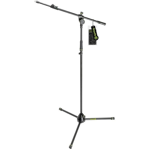 Gravity Stands MS4322 HDB | Heavy Duty Mic Stand w/ Boom