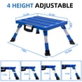 thumbnail image 3 of GarfatolRv Blue, Aluminum RV Steps, Anti-Slip Surface Adjustable Height, 3 of 5