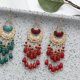 thumbnail image 3 of Conjunto de pendientes colgantes con forma de gota hueca a la moda para mujeres y niñas, joyería Vintage con forma de gota de estilo nacional bohemio para regalos, 3 of 5