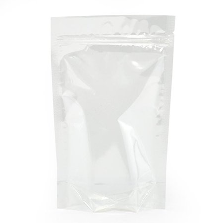 Stand Up Candy Pouches 3" X 1 1/2" X 5" - 2.0 mil Thick | Quantity: 50 Gusset - 1 1/2" by Paper Mart