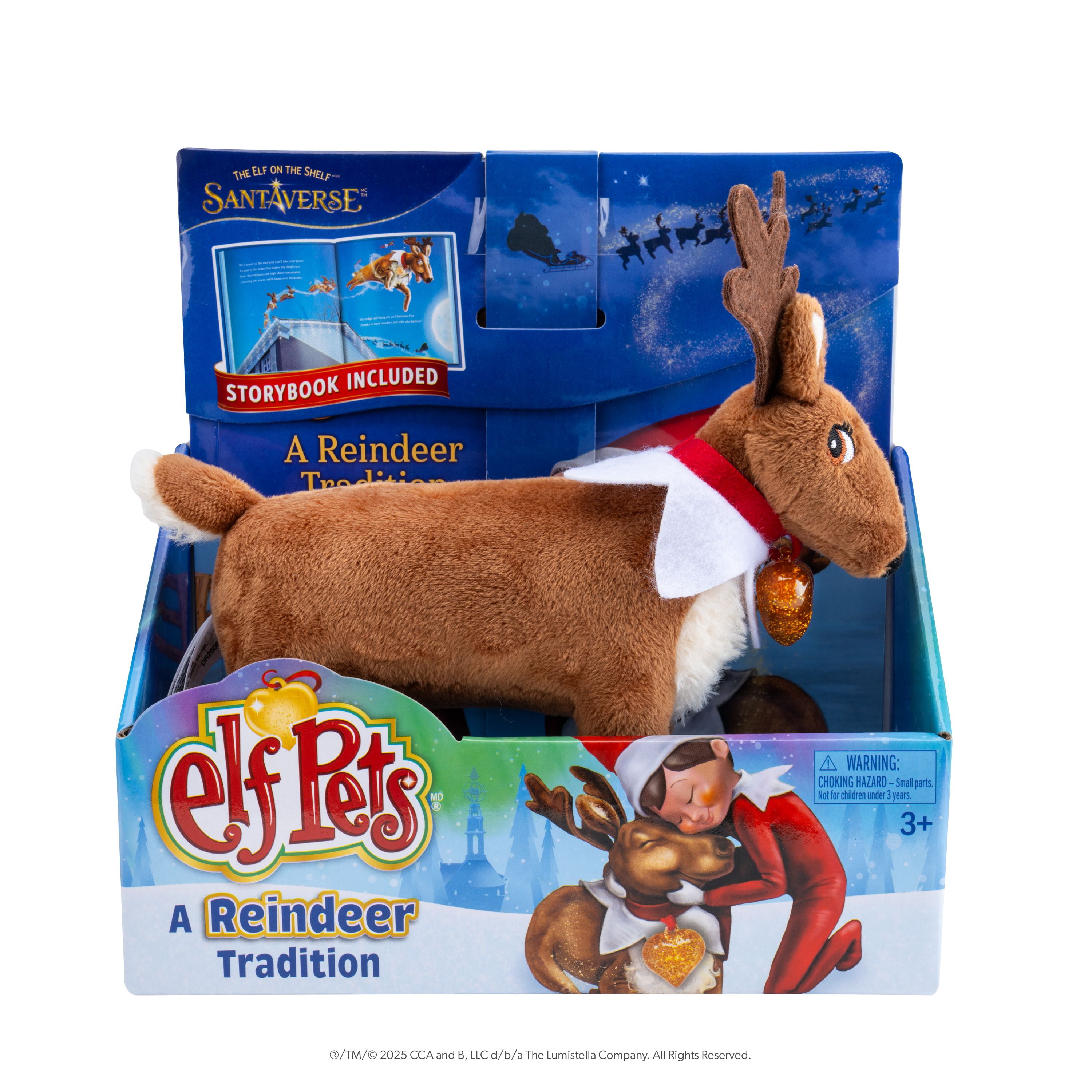 Elf Pets: A Reindeer Tradition – Includes Reindeer Plush and Storybook