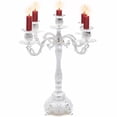 thumbnail image 4 of 5-Arm Candelabra Taper Candlestick Candle Holder Wedding Decorations, 4 of 12