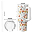 thumbnail image 4 of Pofeuu Floral Strawberr Print 40oz Ice Bully With Handle And Straw Stainless Steel Vacuum Insulated Cup And 2 In 1 Straw Lid, 4 of 8
