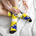 thumbnail image 7 of Men's Bosnian Flag Map Novelty Athletic Socks Women's Digital Printing Funky Patterned Crew Socks, 7 of 7