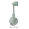 thumbnail image 5 of Soporte de cabezal de ducha ajustable de 360 ​​grados Soporte de boquilla (verde claro) Likrtyny Para estrenar, 5 of 5