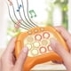 thumbnail image 4 of Consola de juegos para niños Whack-a-mole Mini juguete de rompecabezas antipresión (naranja) JShteea libre de BPA, 4 of 6