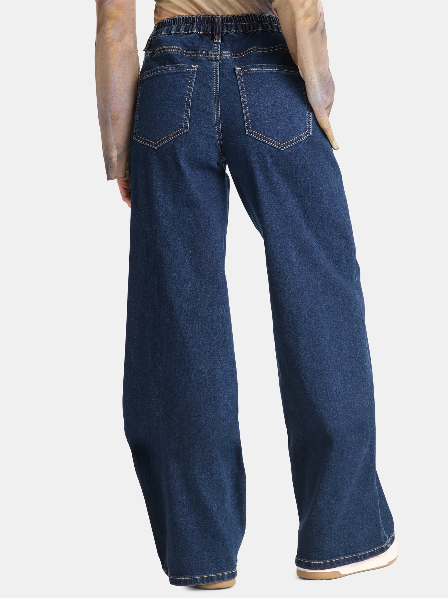 Madden NYC Women's Wide Leg Jeans, 32” Inseam, Sizes XXS-XXL