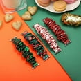 thumbnail image 2 of TOYOUTHS 3 Packs Compatible with Apple Watch Band Halloween Christmas Scrunchies 38mm Fabric Bracelet Women IWatch Elastic Scrunchy Bands 40mm 41mm Series SE 7 6 5 4 3 2 1, 2 of 7